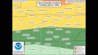 7/21 Forecast Breakdown Hot and Stormy Once Again
