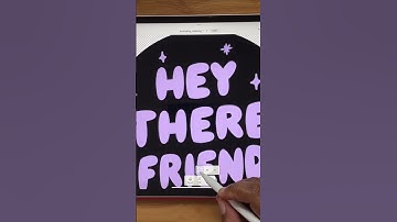 How to Animate Lettering in Adobe Fresco | Pt. 2 #shorts #tutorial #adobefresco