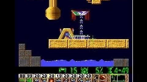 Lemmings (Genesis) - Fun 08: Not As Complicated As It Looks