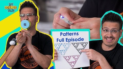 Patterns - Tessellations, Morse Code, Fractals and more! | Ep. 204  DIY Science Time #DIYST2