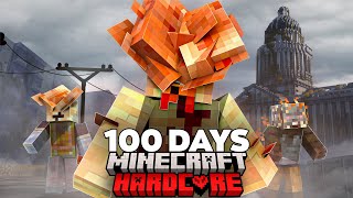 I Spent 100 Days in The Last of Us in Hardcore Minecraft