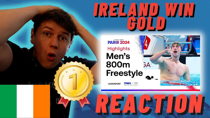 IRELAND MAKE HISTORY!🇮🇪Men's Swimming 800m Freestyle Highlights | #Paris2024 - IRISH REACTION