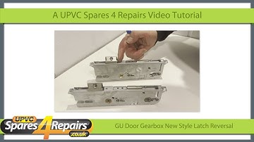 GU Door Gearbox New Style Latch Reversal Tutorial