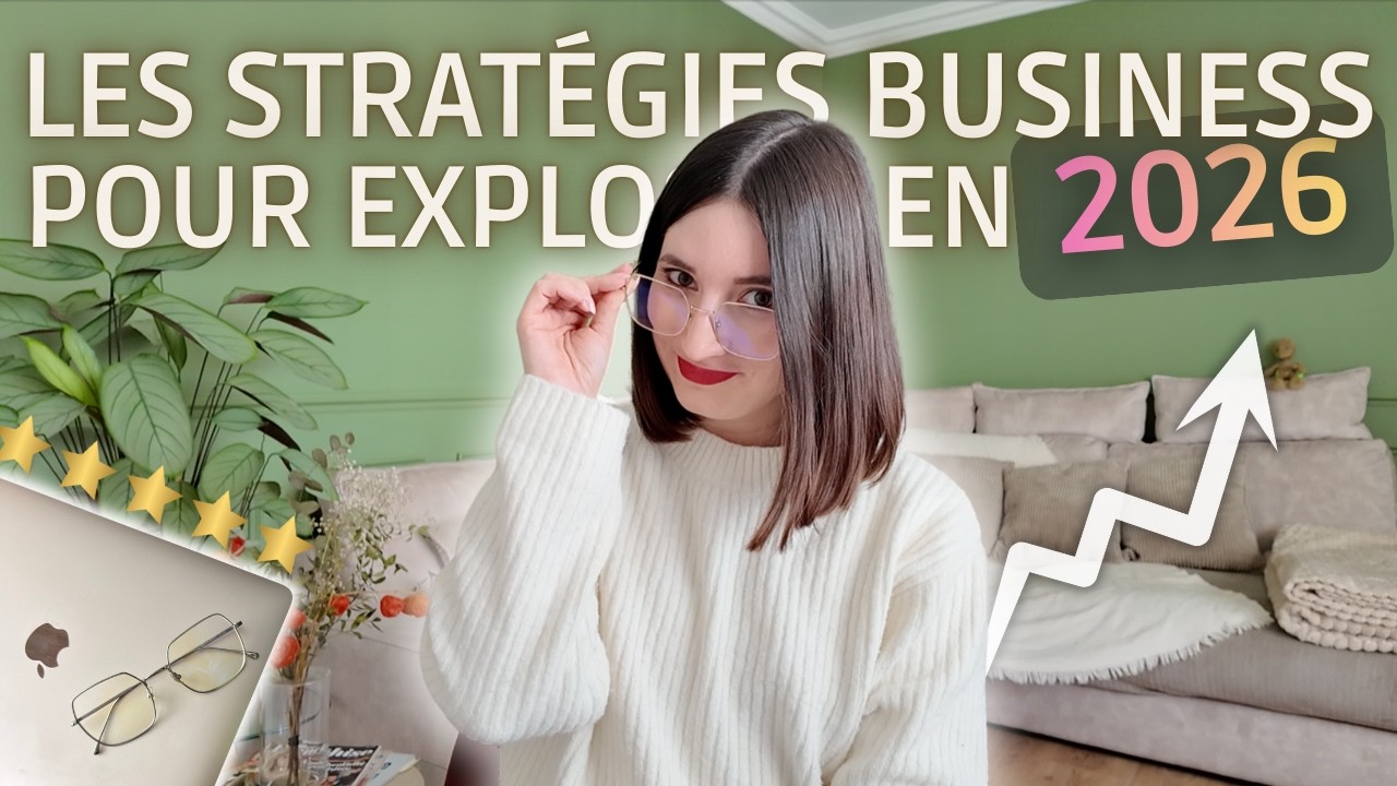 Tendances business 2026 : création de contenu, marketing, mindset...