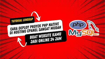 Cara Deploy PHP Native di Hosting cPanel | Buat Website Jadi Online