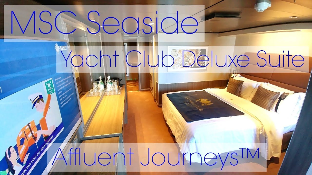 msc seaside yacht club youtube