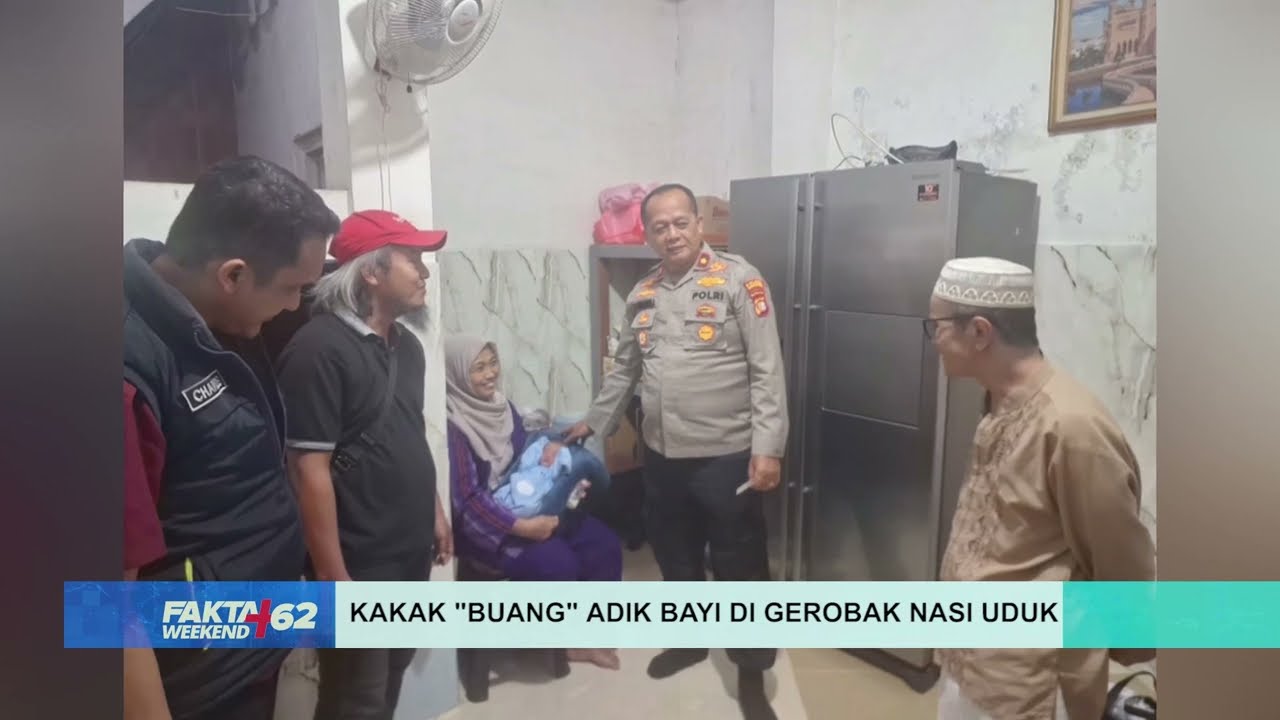 Tega! Kakak 'Buang' Adik Bayi di Gerobak Nasi Uduk