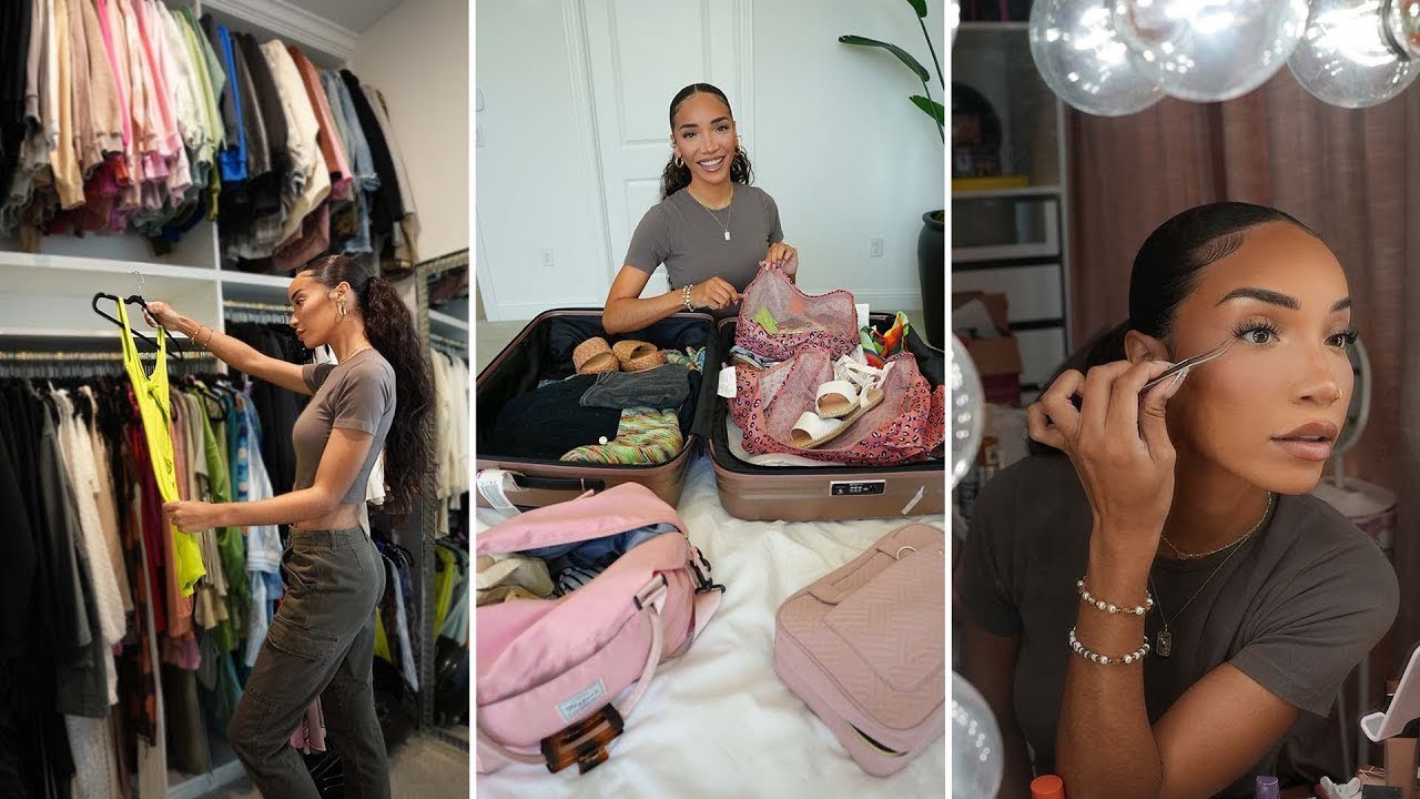 Pack & Prep for Vacation! Shopping, Styling Outfits & Beauty Routine!