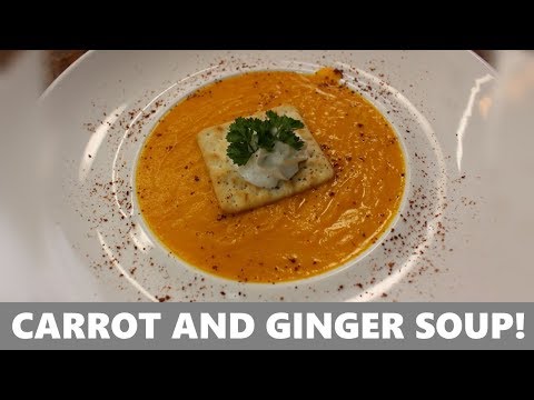 Carrot & Ginger Soup Recipe! (EASY to Make!)