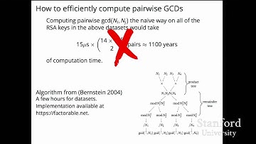 Stanford Seminar - How Not to Generate Random Numbers