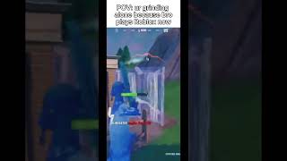 POV: your grinding alone because bro played Roblox now