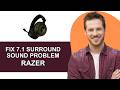 How To FIX Razer 7.1 Surround Sound Problem