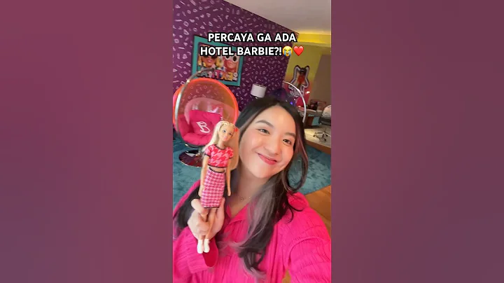 HOTEL BARBIE?!!! OMG LUCU BNGT GUYS!! 🤩🤩🩷🩷 #shorts #itsmeissie #barbie