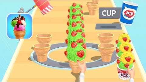 Ice Cream Stack 🍦||New Gameplay (iOS & Android) Walkthrough part 1