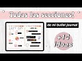 14 IDEAS de páginas creativas para BULLET JOURNAL digital 🍑 | HardPeach