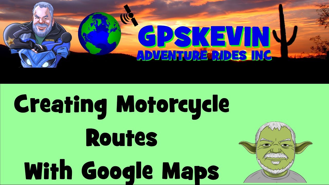 motorcycle trip google maps