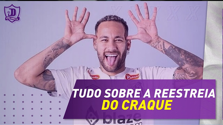 NEYMAR EM CAMPO: TUDO SOBRE A REESTREIA DO CRAQUE PELO SANTOS NO PAULISTÃO