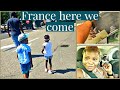 VLOG: OUR  First Trip to France+SHOPPING