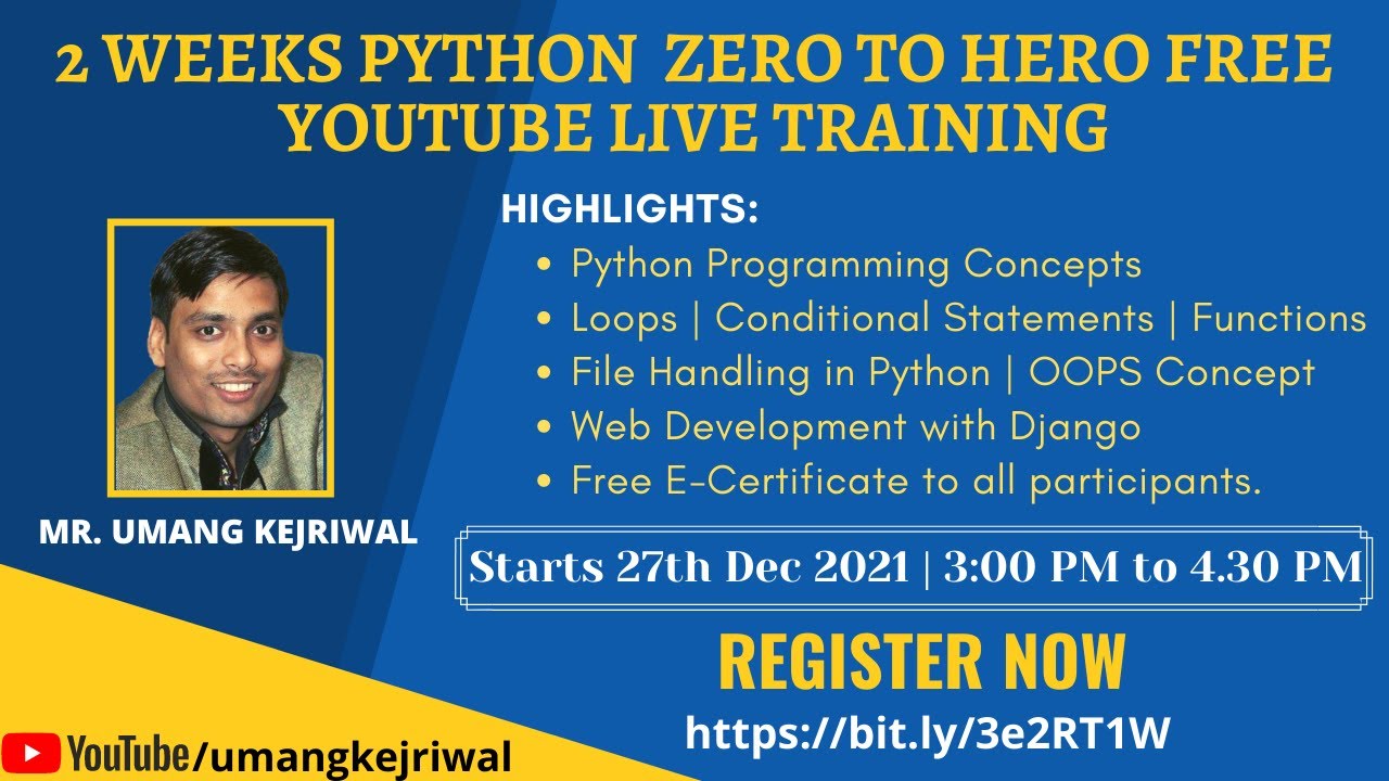 Day 7 - Python Zero to Hero Training - Django Web Development - YouTube