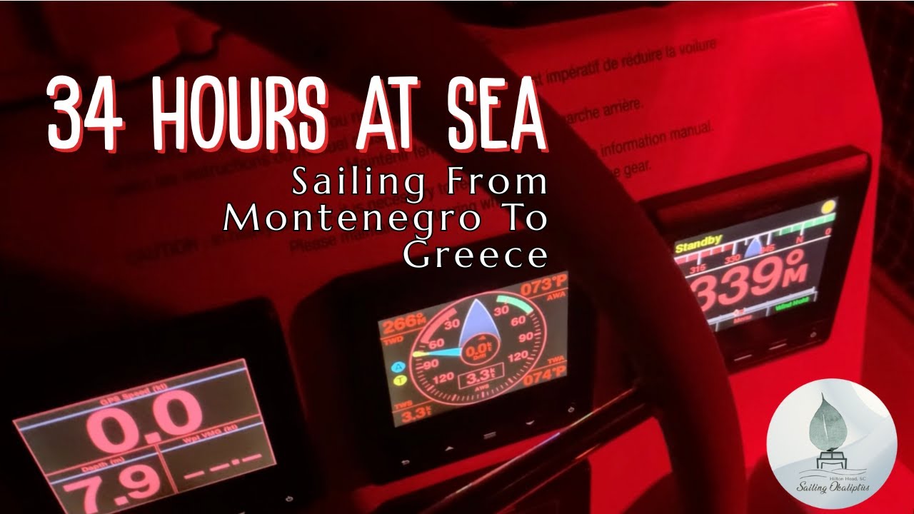 34-часовое плавание по Адриатике: из Черногории в Грецию при сильном волнении