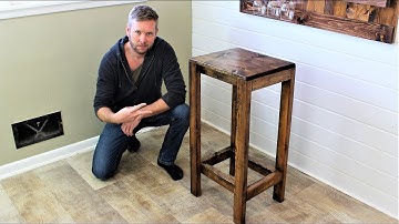 The $20 Bar Stool - Easy DIY Project