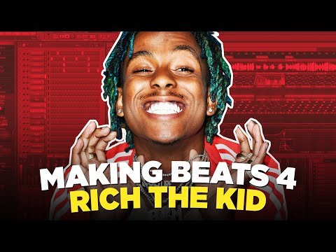 MAKING BEATS FOR RICH THE KID IN FL STUDIO 20 | KC Supreme