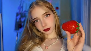 Асмр  девушка уложит спать🧼🧴комфорт,общение 🤍🧸🌸asmr sleep