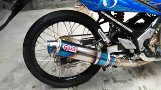 Knalpot wrx satria fu 150 tes suara