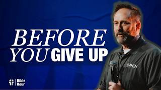 Feeling Worn Out? Weak? Discouraged? | 1 Thessalonians 5:14 | Bible Hour | Don Stenhoff