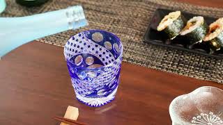 江戸切子 SAIHO 硝子工房彩鳳 Crystal クリスタル M-250