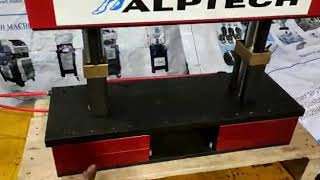 Installation of Tools in Titan 4 station punching machine For enquires Contact 8779070985