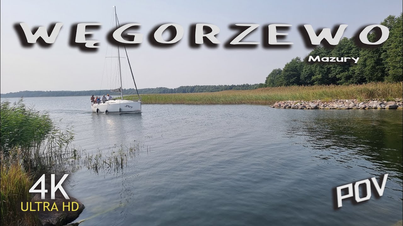 Węgorzewo, Mazury POV (4K)