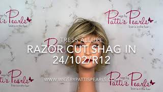 Razor Cut Shag by Tress Allure in 24/102/R12 Resimi