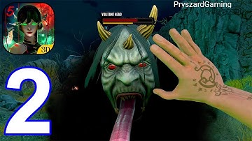 Endless Nightmare 5: Curse - Gameplay Walkthrough Part 2 Western Beach, Caves (iOS, Android)