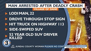 Celebrity Man arrested following deadly crash in Dane Monday afternoon, sheriff's office says Profile