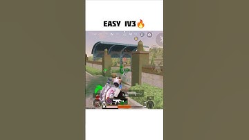 Easy 1v3 Clutch😮‍💨|BGMI Highlights|Youtube ulyfx