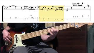 Incognito - Magnetic Ocean ( Bass Cover Tab in Video )