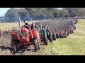 Volvo BM Ploughing | WORLD RECORD Attempt | 135 Tractors Ploughing in ONE Field | DK Agri