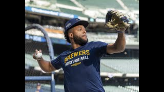 Brewers stars Christian Yelich, Jackson Chourio and Freddy Peralta look ahead to playoffs