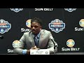 2018 Sun Belt Media Day: Louisiana Student Athlete Corey Turner