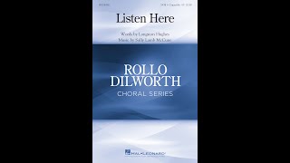 Listen Here (SATB Choir, a cappella) - Music by Sally Lamb McCune Profile