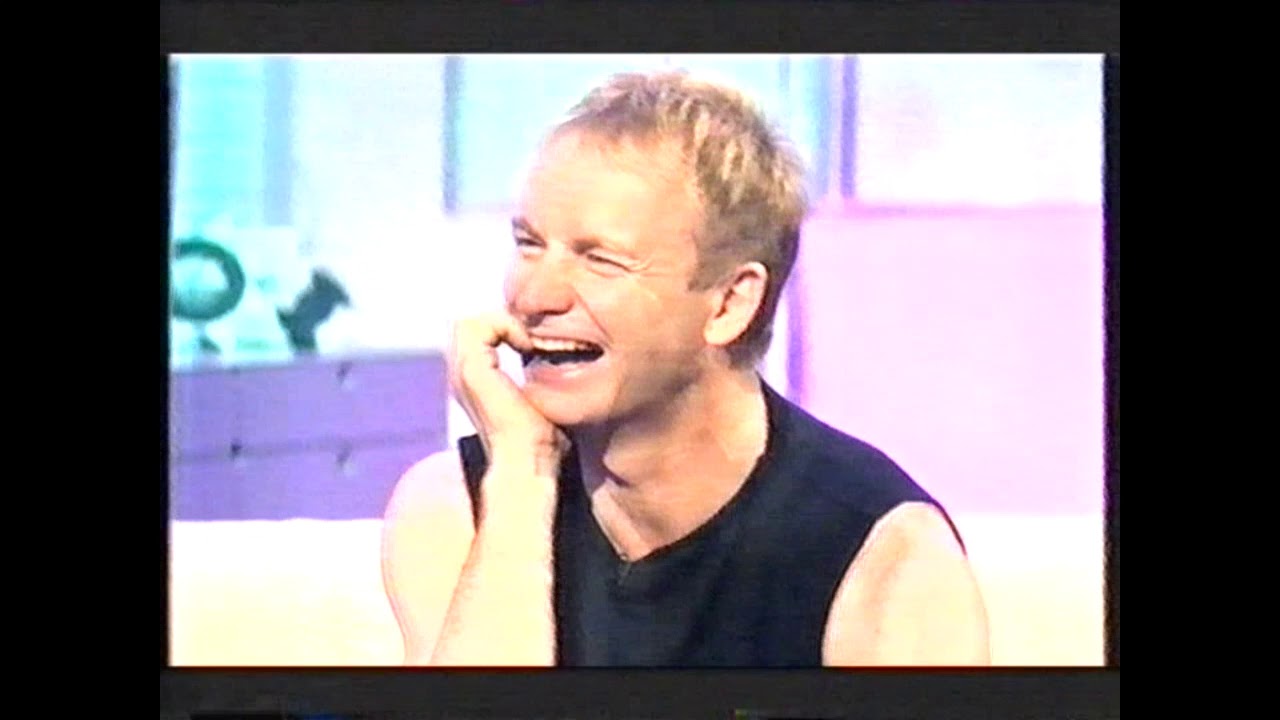STING CHATS TO DALE WINTON (RIP Dale) AND SINGS ON THE UK NATIONAL LOTTERY APRIL 2000 YouTube