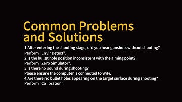 H20 Laser Training System  FAQ