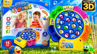 Welcome To Toy Store 🐠 Fishing Game Toys Review And Play 2nd 🐟