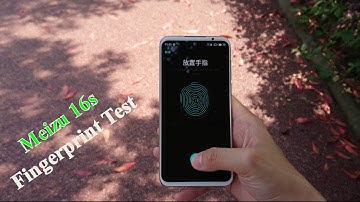 Meizu 16s - How to Setup Display Fingerprint !!!