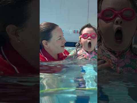 Baby Swim Big Breath For Underwater Swim #swimming #swim #underwater #learning #learntoswim #pool