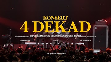 Konsert 4 Dekad Slank Live in Zepp Kuala Lumpur , Malaysia #slank #slankers