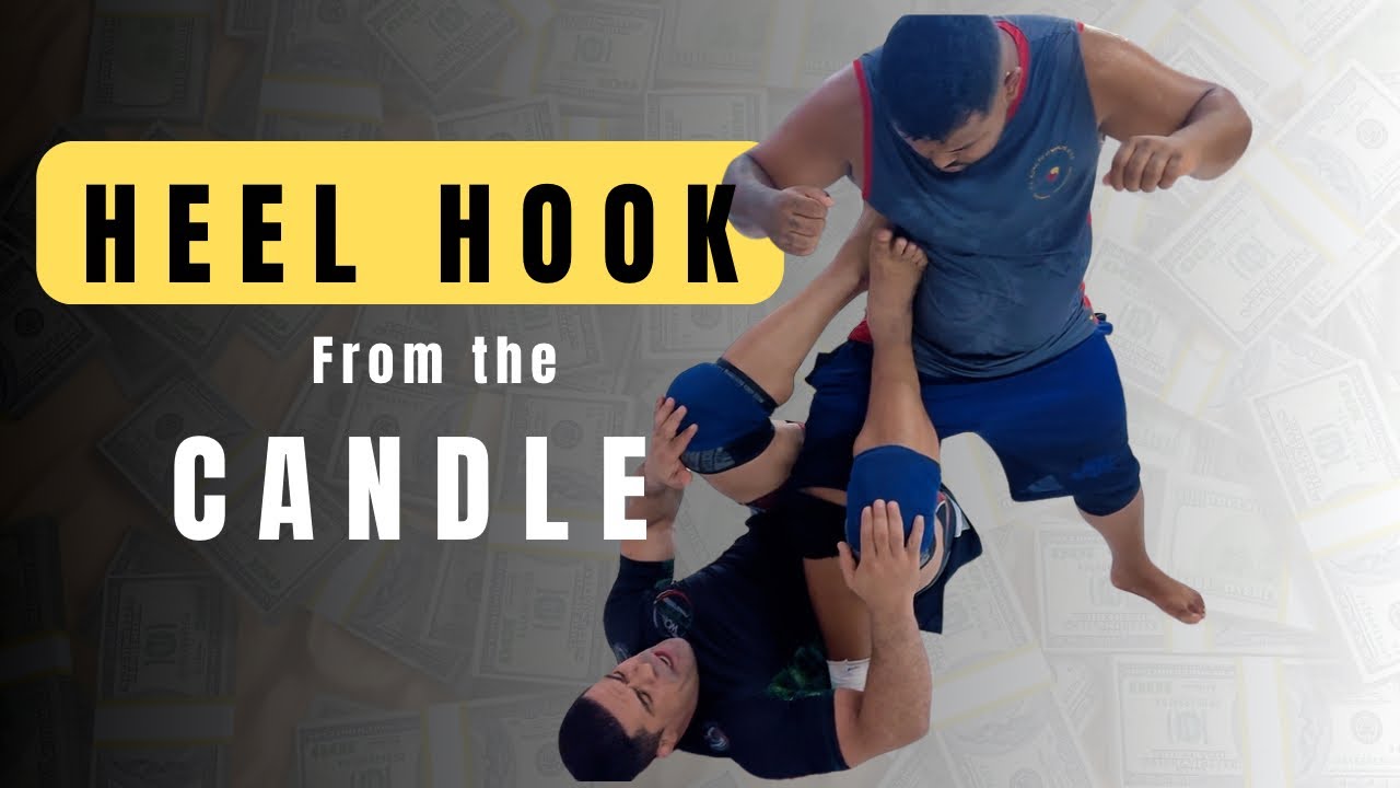 Chave de calcanhar da vela! #jiujitsulifestyle 