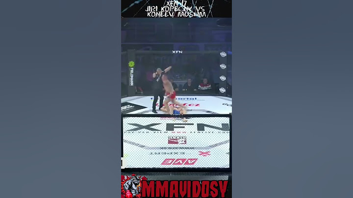 GnP TKO XFN 17 - Jiri Kopecny vs Koneev Muslim #shorts #mma #gnp