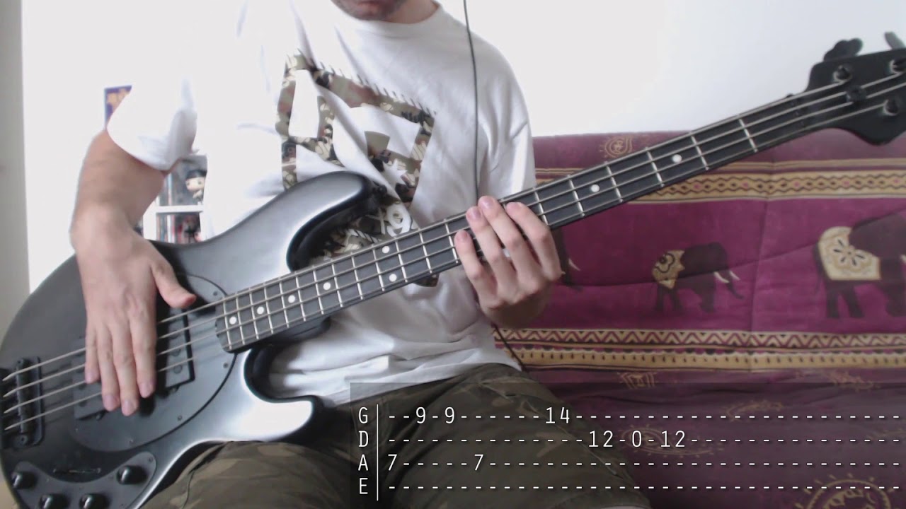 Red Hot Chili Peppers - Can't Stop [Bass Cover + Tab] - YouTube